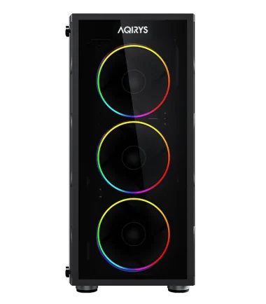 Carcasa Calculator Aqirys Antares, RGB, Mid Tower, Black