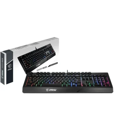 Tastatura gaming, VIGOR GK20 MSI, USB, Negru