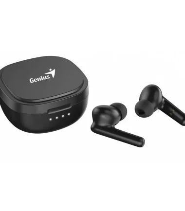 Casti Wireless Genius, HS-M910BT, TWS, Bluetooth 5.0, Negru